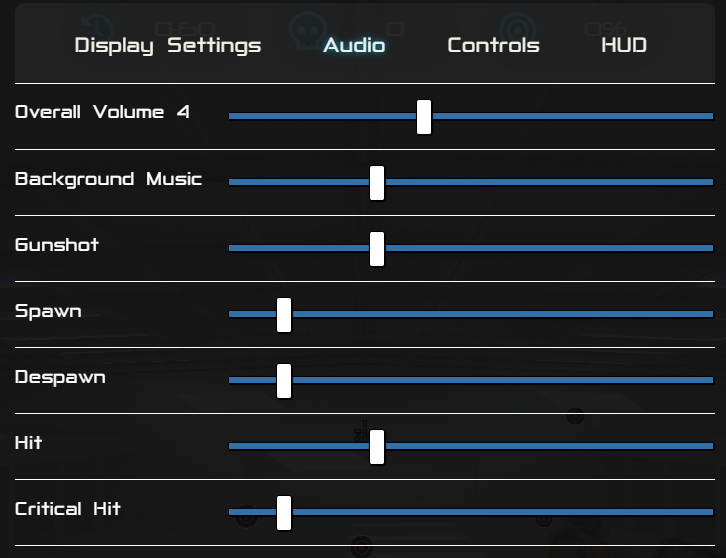Volume Toggles